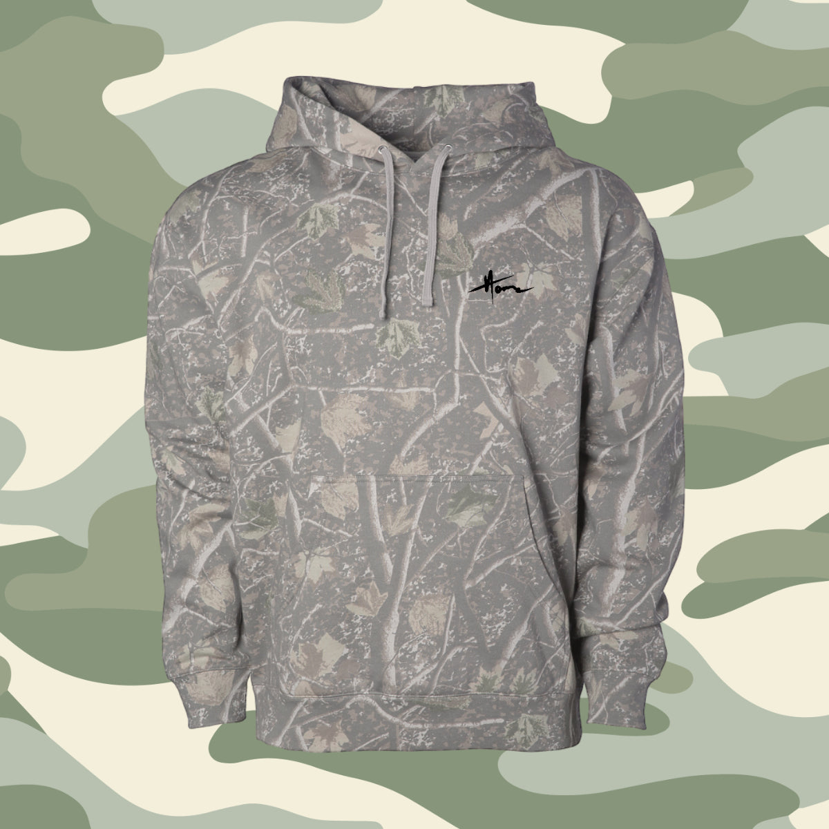 Black Camo Hoodie