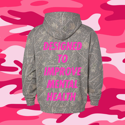 Pink Camo Hoodie
